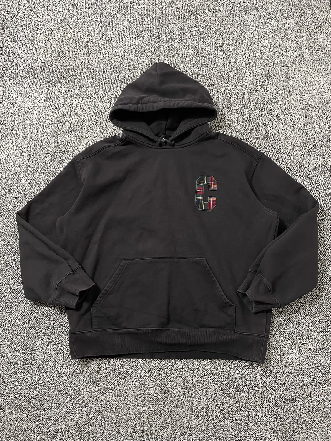 빈티지9. 칼하트 WIP 와일스 풀오버 후드 후드티 후디 블랙 기모 상품이미지1