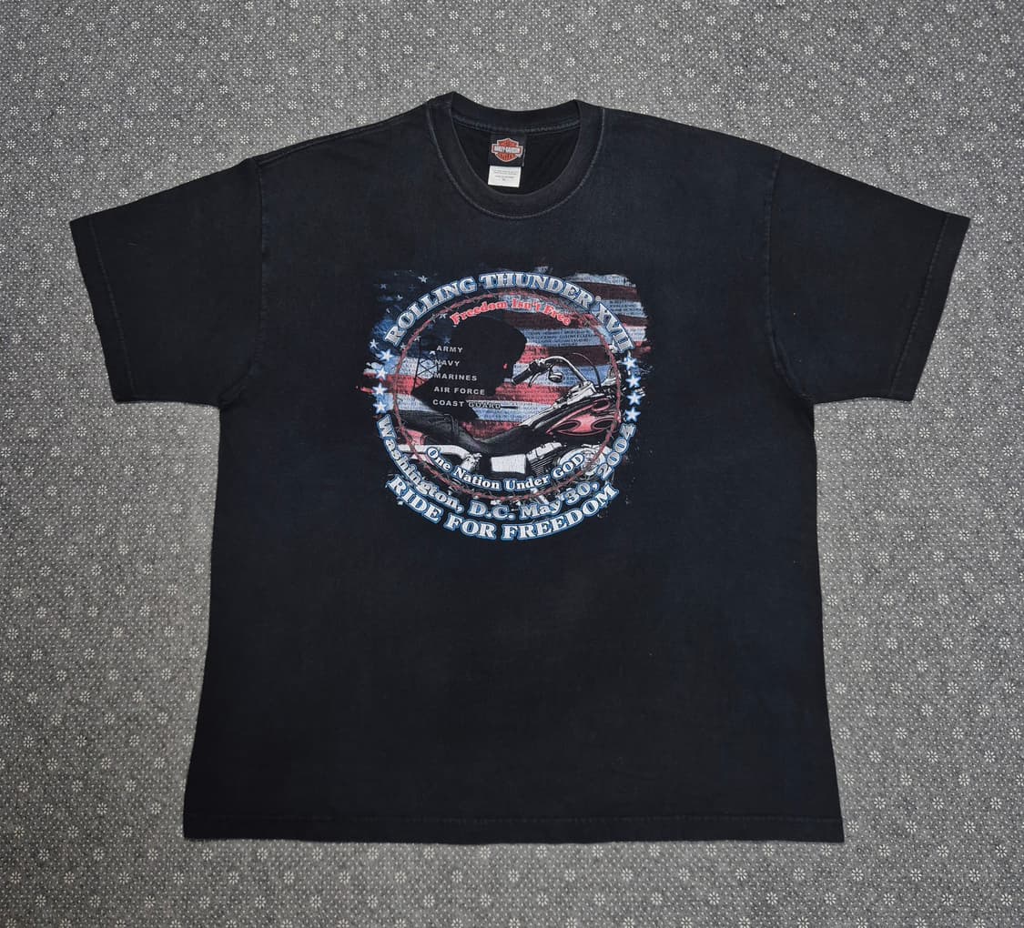 [XL]00s US made 할리데이비슨 워싱턴-A51 상품이미지1
