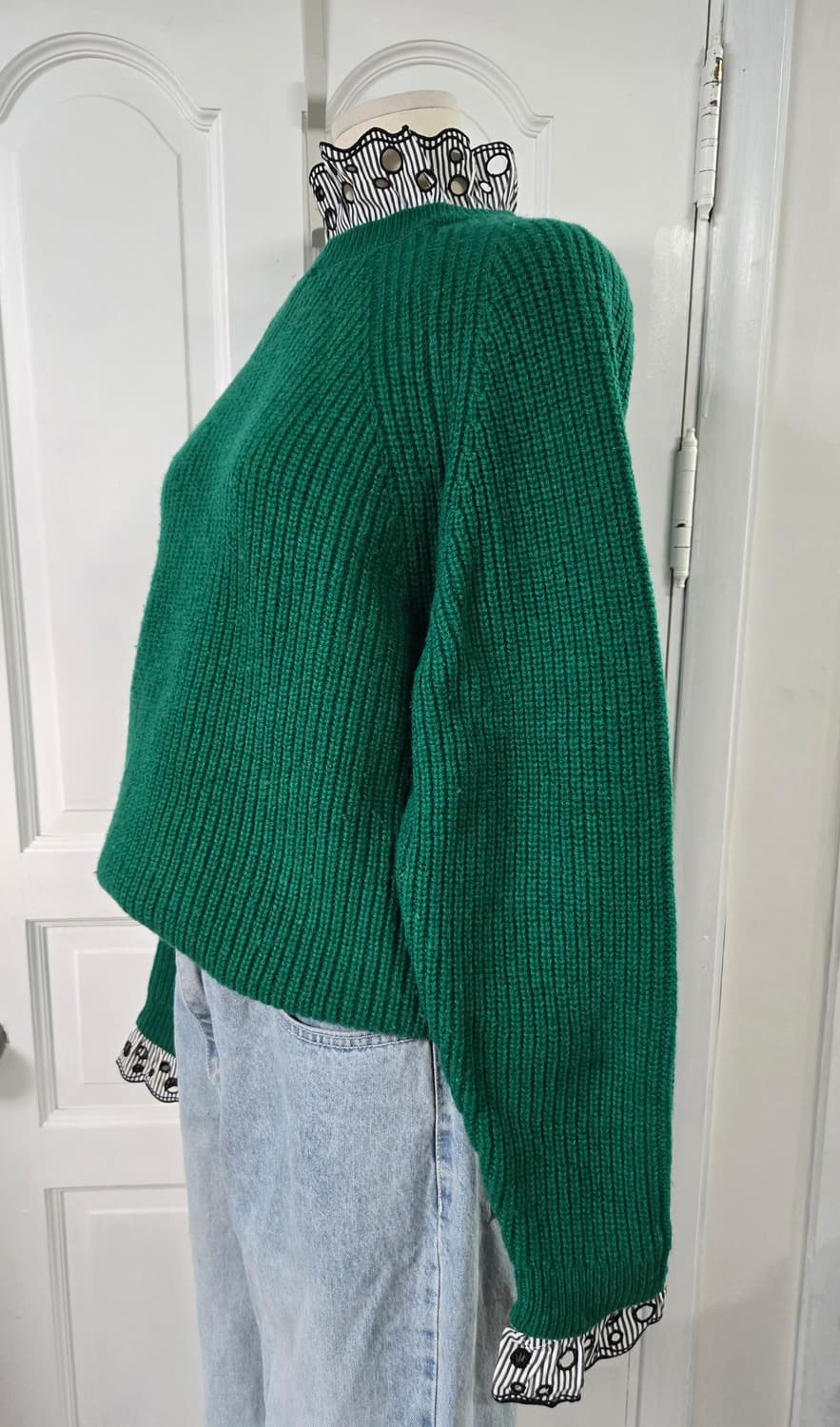 산드로 프릴 레이어드 니트 상품이미지5