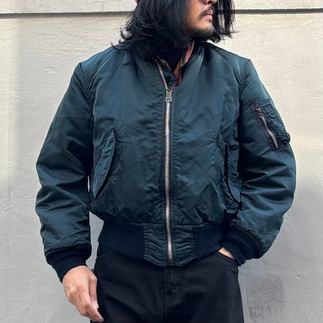 90년대 미국 알파 인더스트리 ma1 상품이미지10