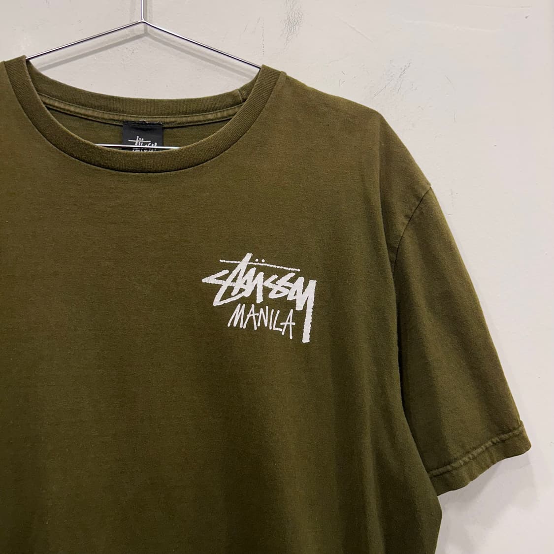 스투시 마닐라라인 나염 코튼 반팔티 상품이미지1