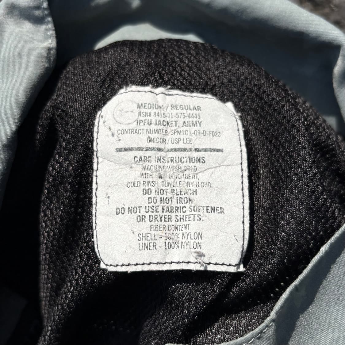 IPFU 미군 오리지널 스카치 바람막이 자켓 상품이미지5