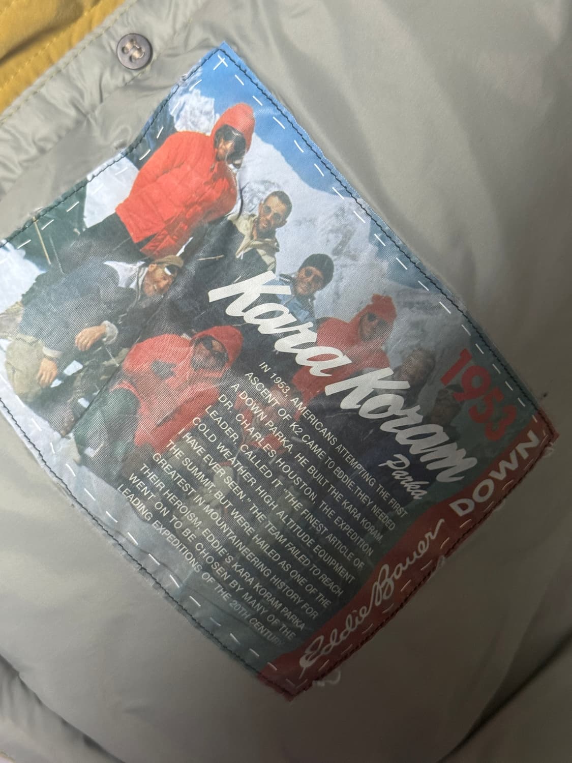 에디바우어 카라코람 패딩 XL 상품이미지4