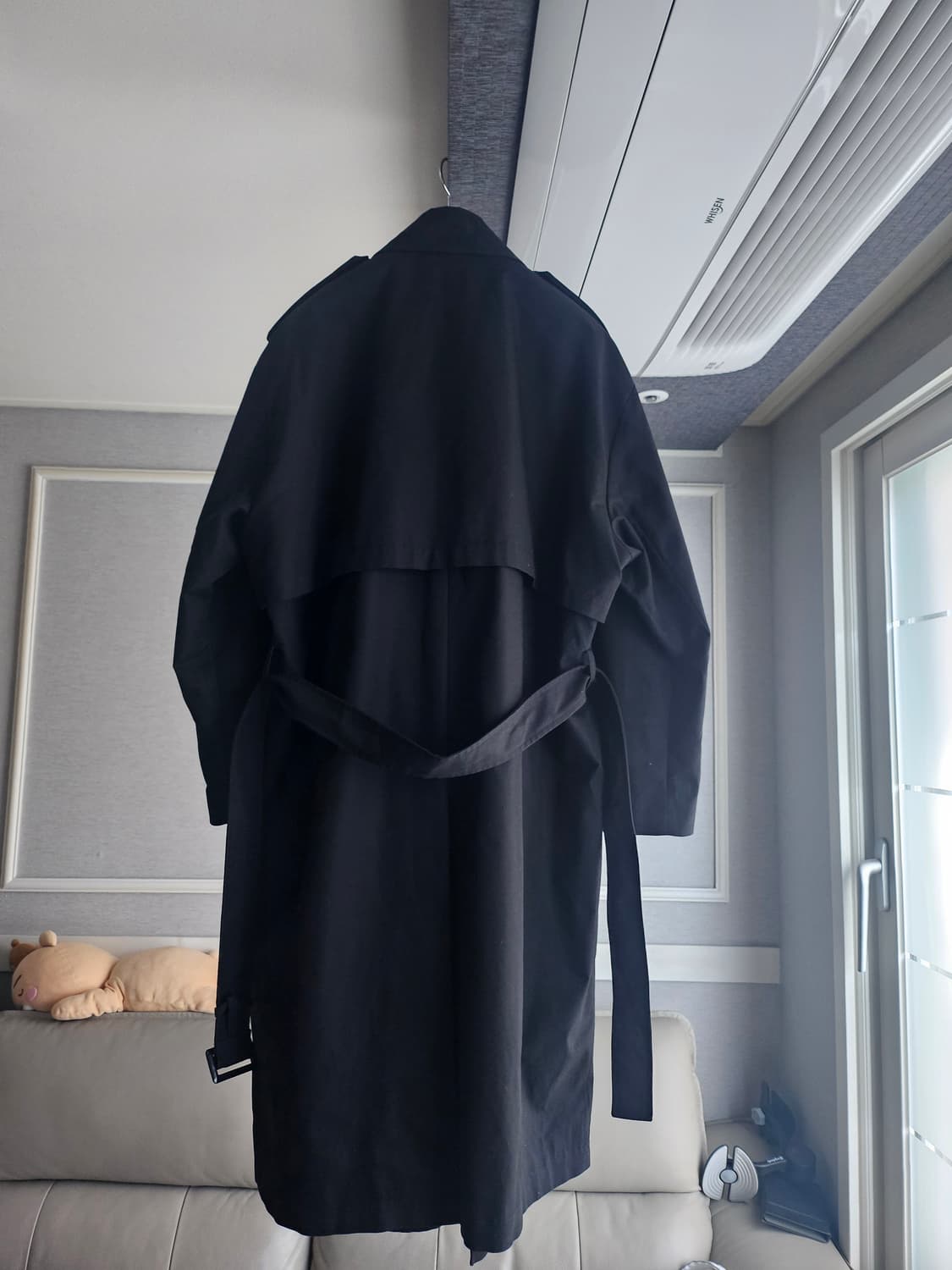 [거의 새것] 시스템옴므 트렌치 코트 100 상품이미지2