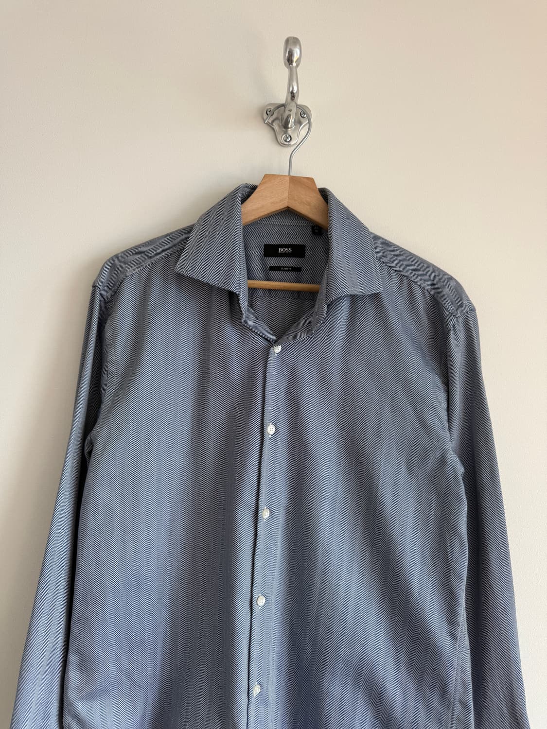 휴고보스(HUGO BOSS) 헤링본 셔츠 상품이미지2