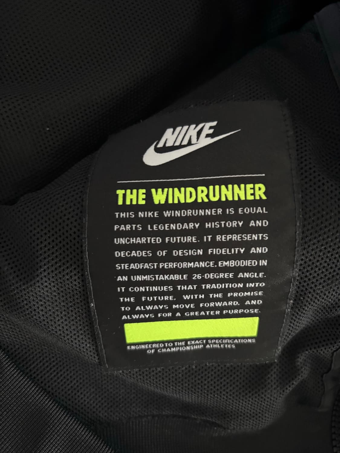 나이키 윈드러너 우븐 레전드 바람막이(급처) 상품이미지4