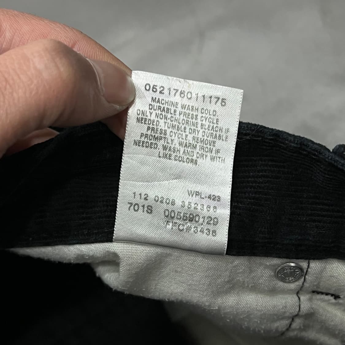  리바이스 559 블랭크탭 코듀로이 팬츠 y15934 상품이미지8