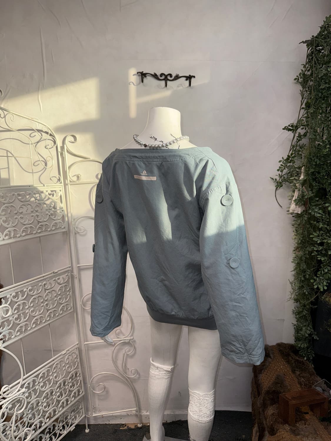 Adidas X Stella McCartney 오프숄더 바람막이 상품이미지9