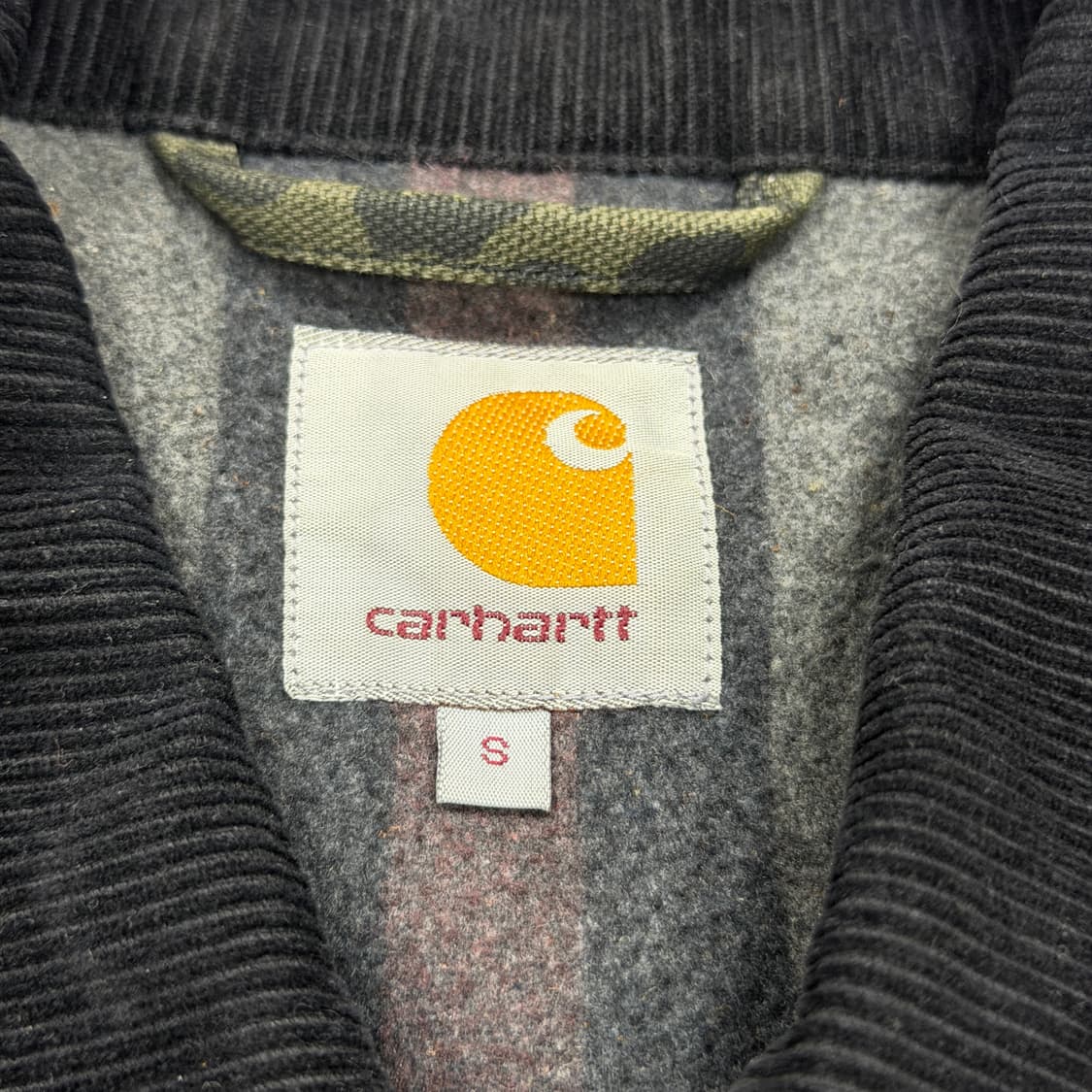 칼하트 레오파드 호피 초어코트 워크자켓 S 상품이미지4