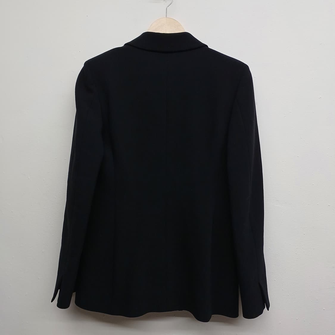 막스마라 블랙 울 싱글 자켓 55 상품이미지2