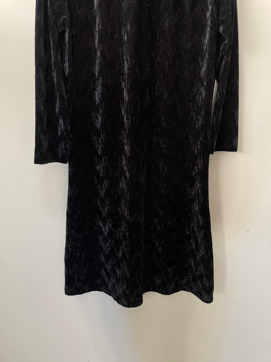 vintage black high neck long dress 상품이미지8