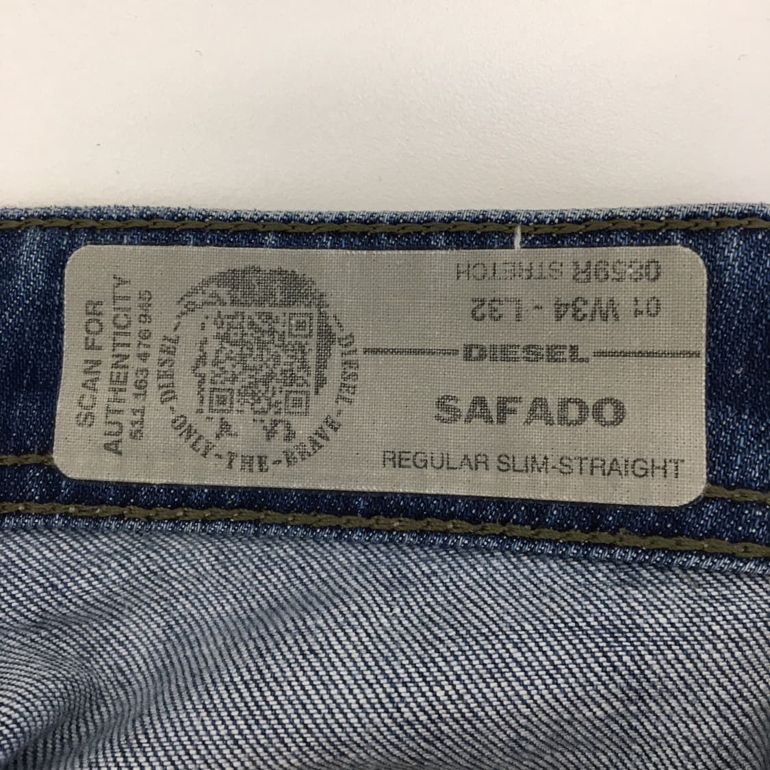 디젤 SAFADO 사파도 데님진 34 인치  상품이미지5
