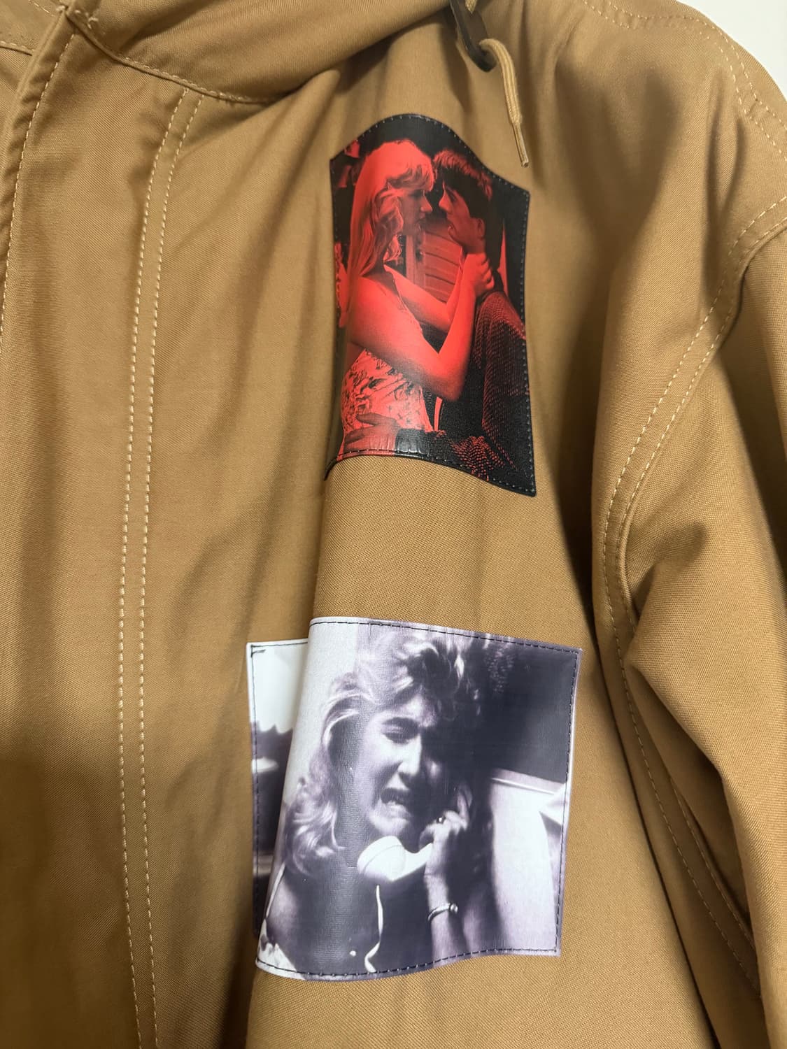 라프시몬스 프린티드 파카 상품이미지4