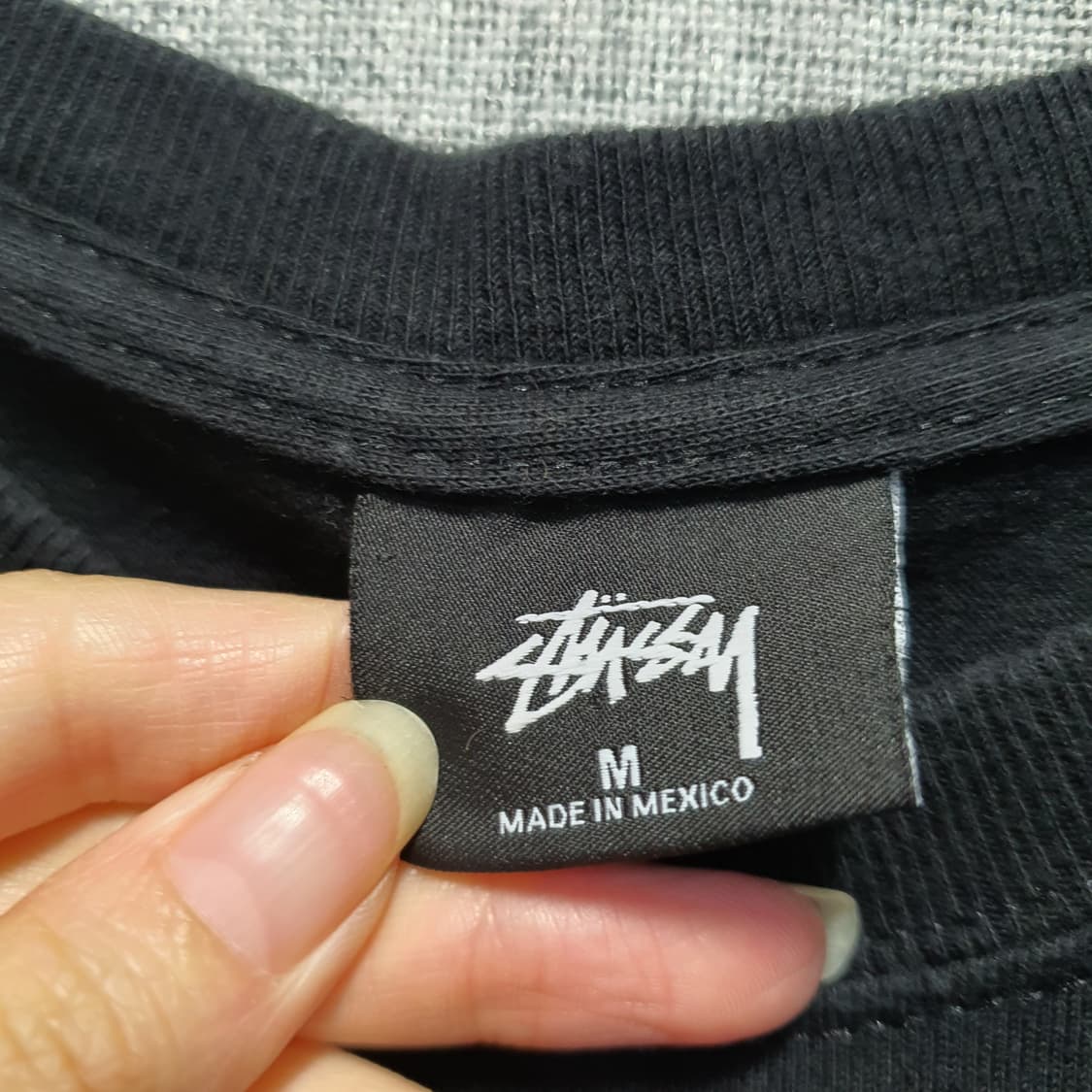 스투시 인터내셔널 블랙 반팔 티셔츠  상품이미지3