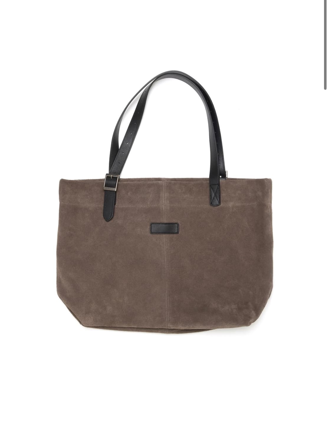 해칭룸 스웨이드 토트백 그레이 상품이미지1