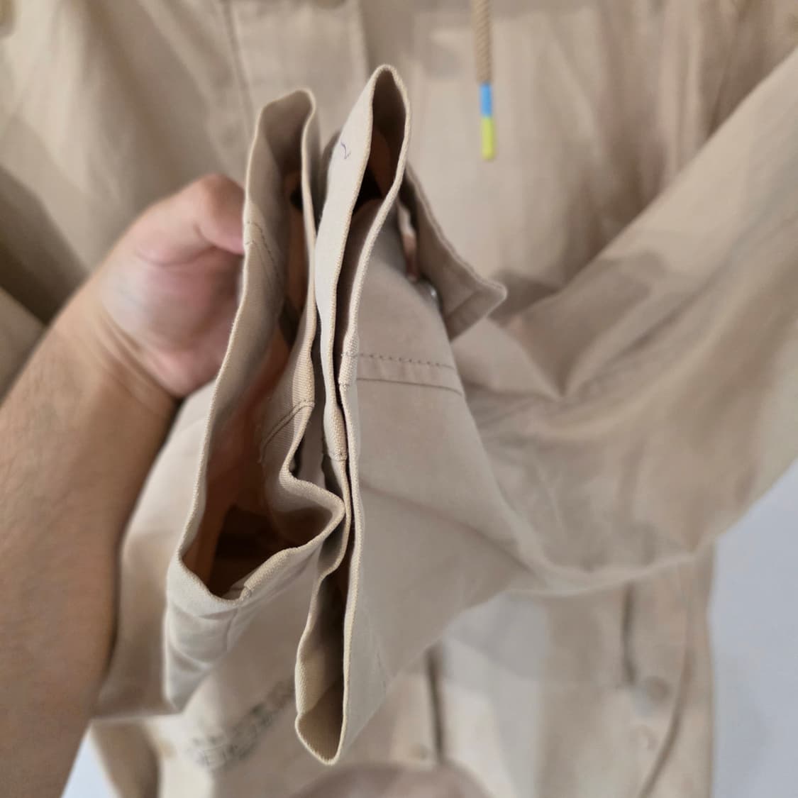 JUCY JUDY 베이지 후드 야상 점퍼 80 상품이미지2