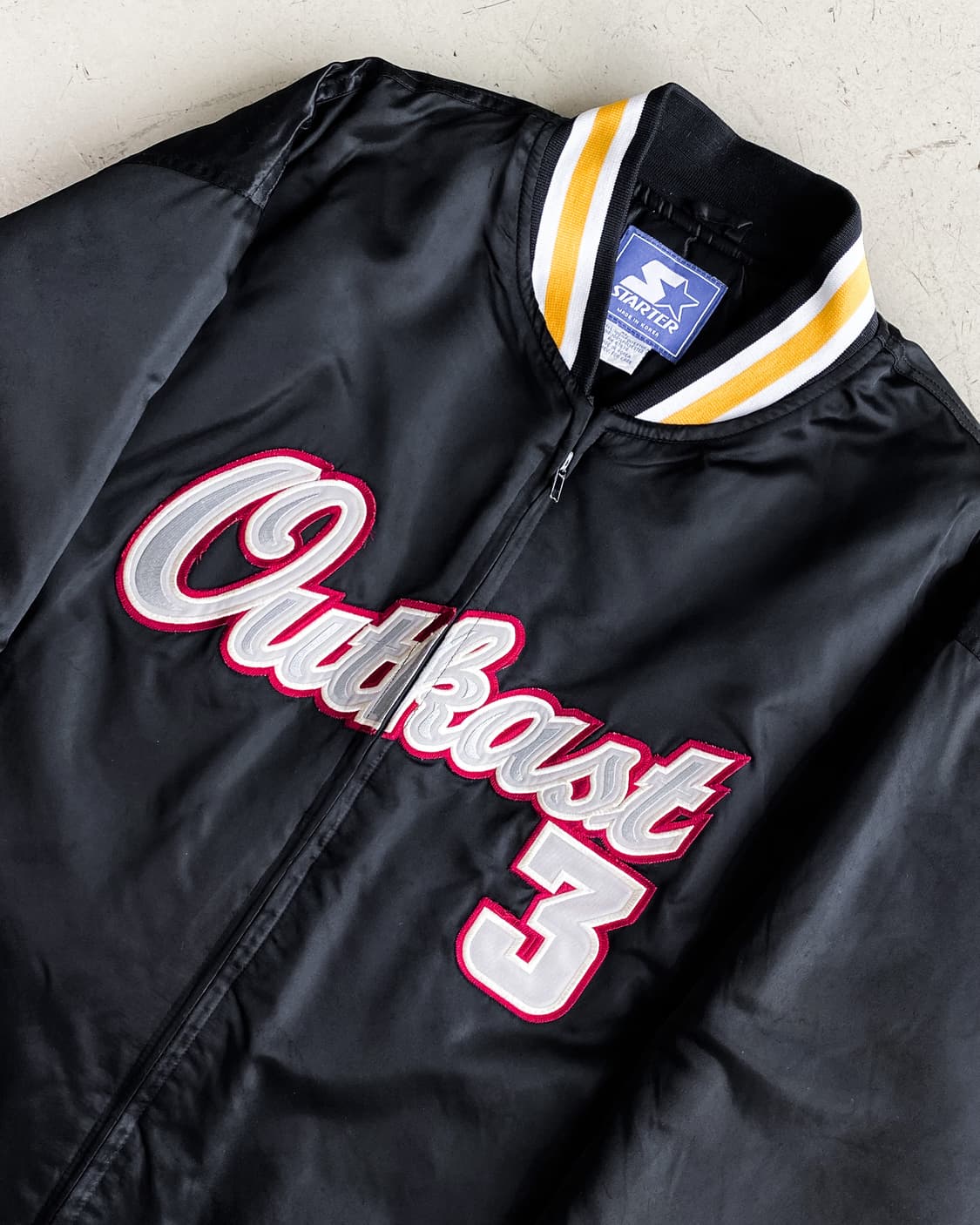 스타터 x 아웃캐스트 90‘s 올드스쿨 바시티 자켓 상품이미지5