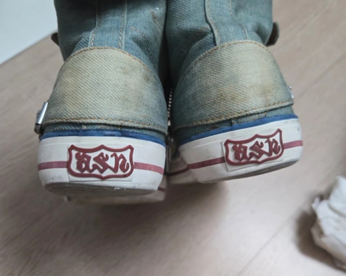 Ash 하이탑 스니커즈 빈티지 데님 36 상품이미지5