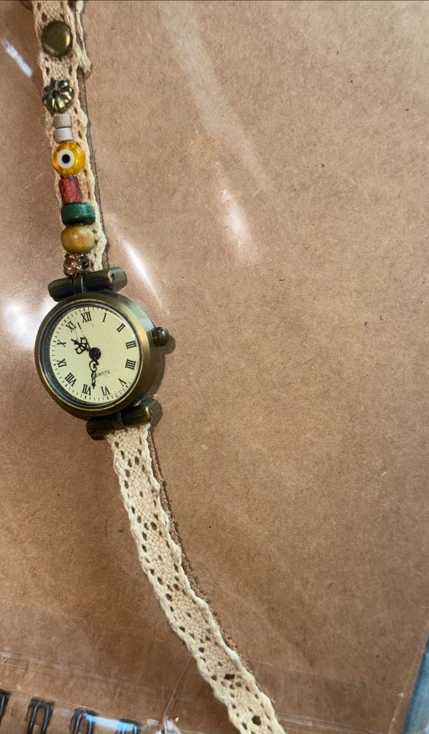 빈티지 히피 팔찌 쿼츠 시계 상품이미지1