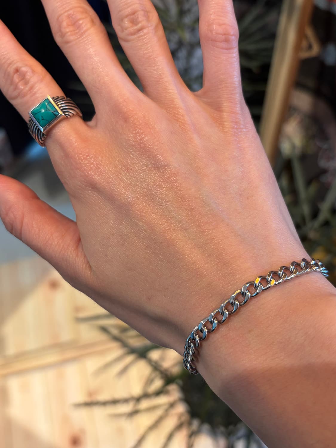 써지컬 미니 체인 팔찌 (데일리 포인트) 상품이미지1