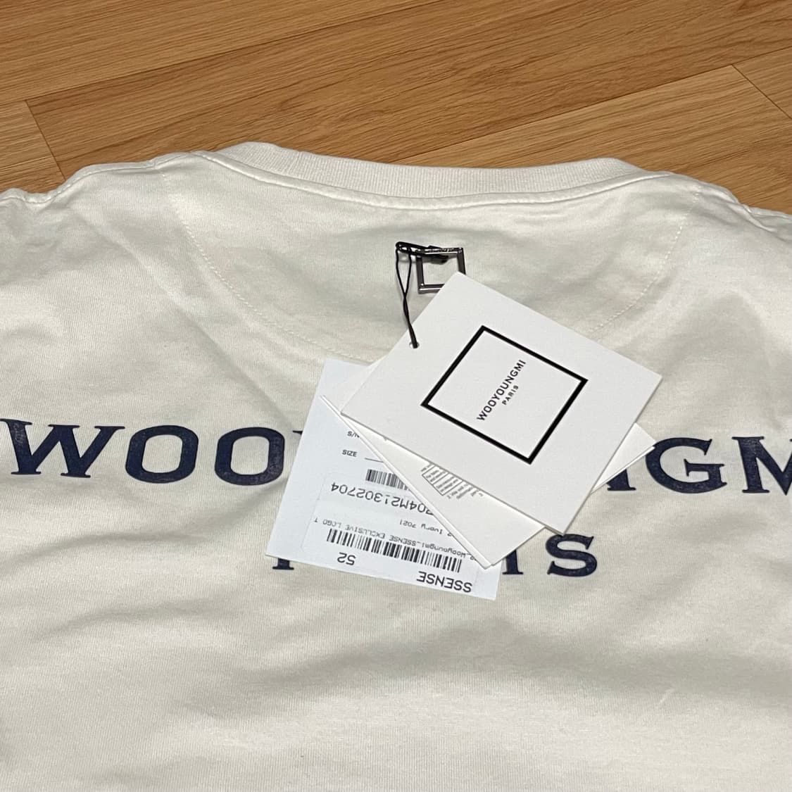 (새상품)[110] 우영미 백로고 티셔츠 52사이즈 상품이미지6