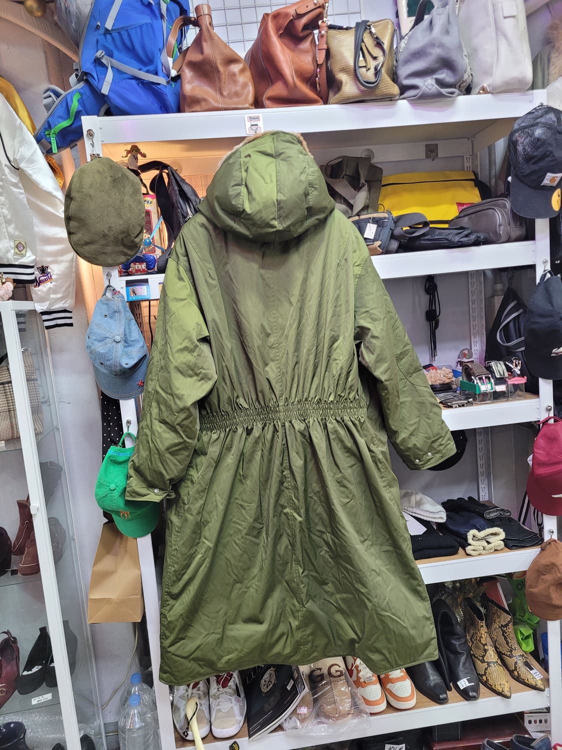 System 시스템 롱 야상 거위털 패딩 (새상품) 상품이미지2