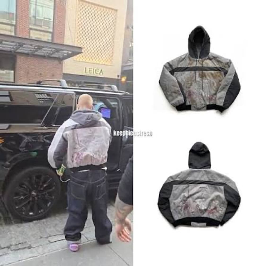 저스틴 비버 착) 프레잉 스포츠 자켓 상품이미지1