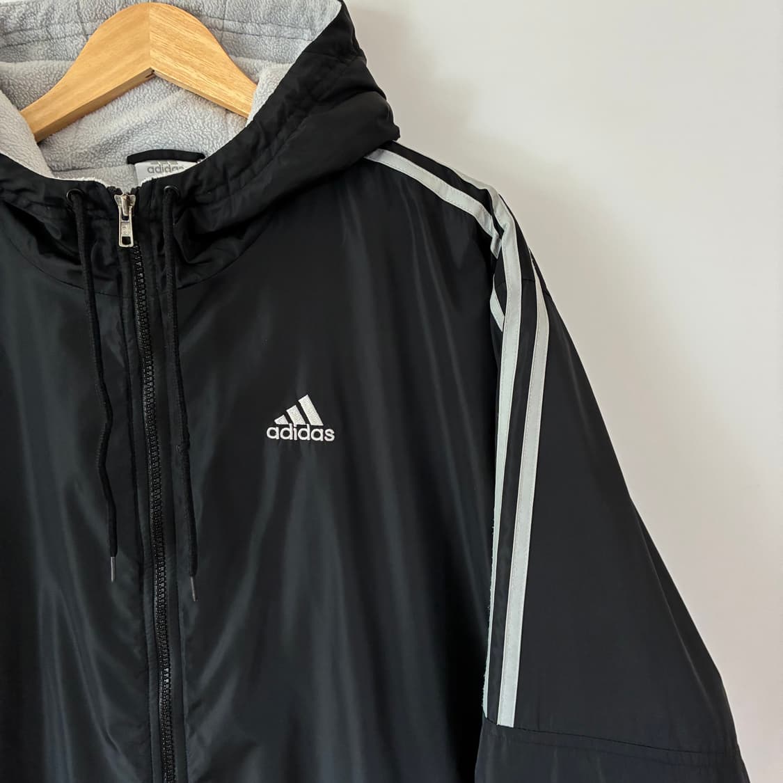 아디다스 후드 누빔 점퍼 상품이미지2