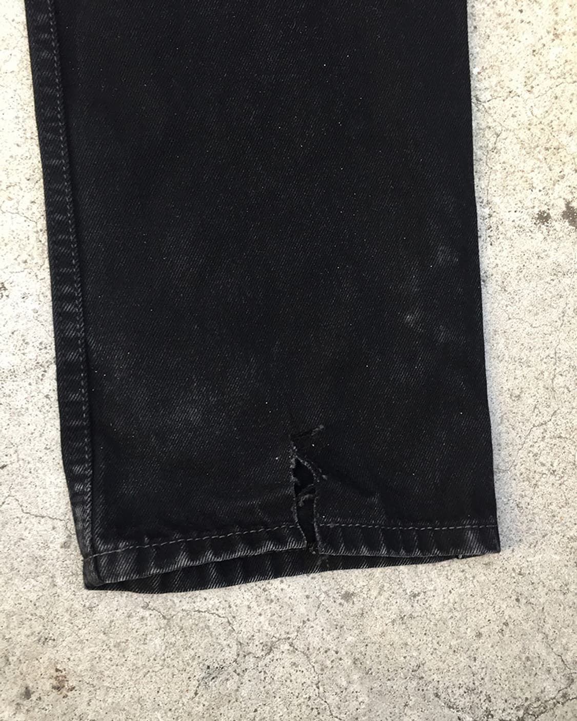 LEVI'S DSTRD BLACK DENIM 01 (1OF1) 상품이미지8