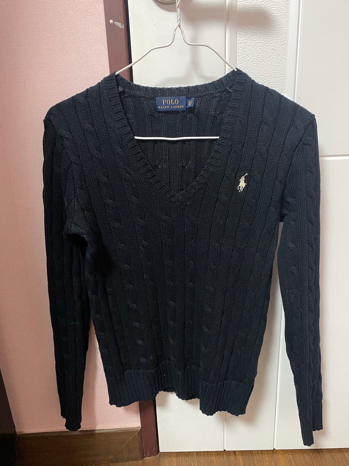 폴로 여성 브이넥니트 상품이미지2