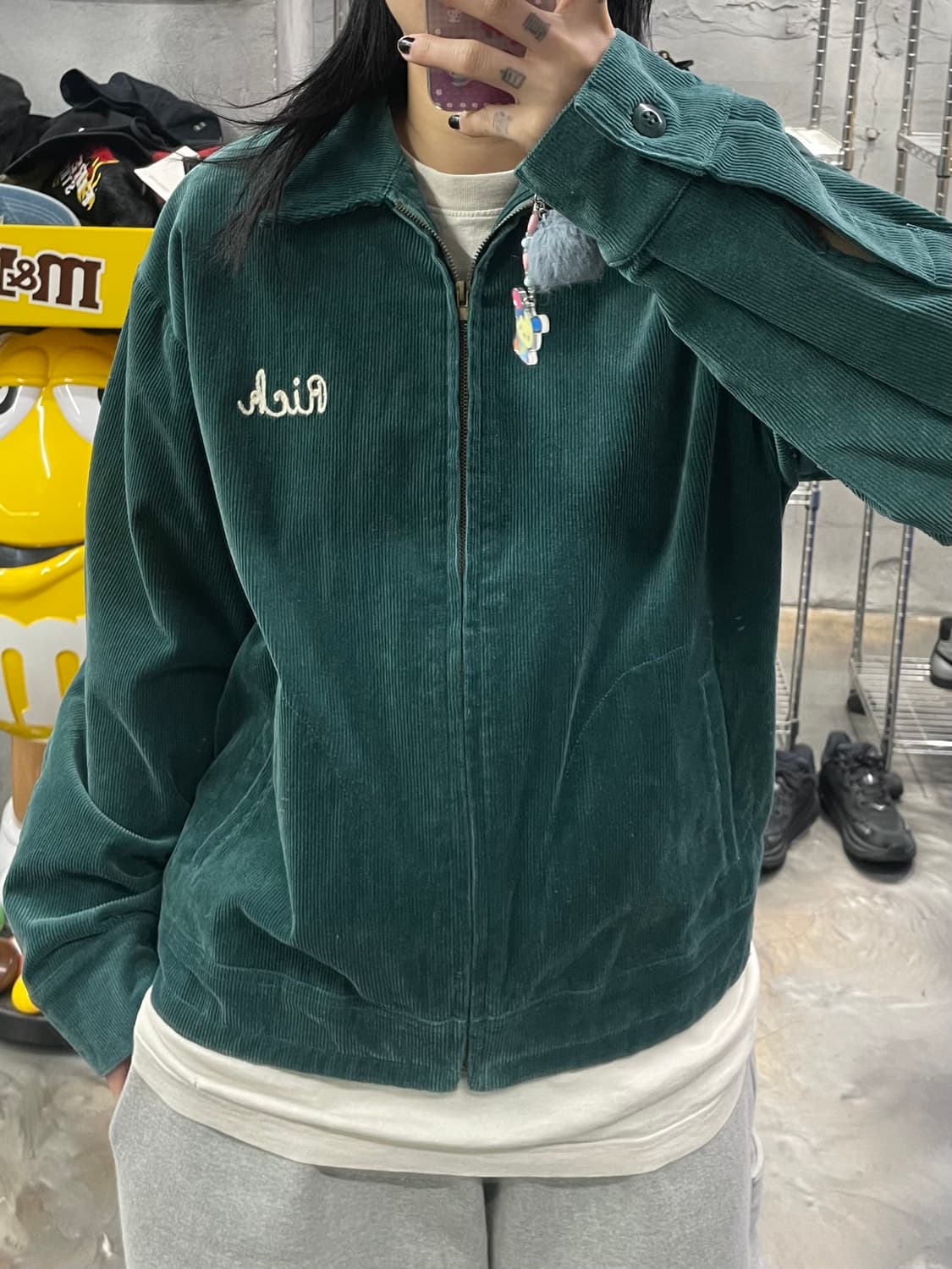 Backers 체인스티치 코듀로이 블루종 자켓 상품이미지9