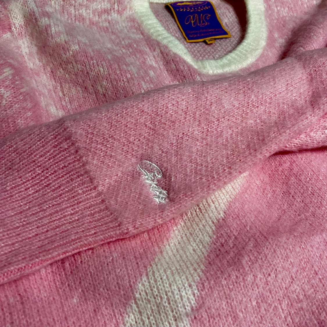 핑크 니트 상품이미지3