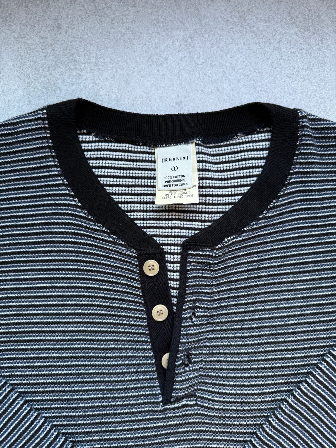 (1) 카키스 스트라이프 니트  상품이미지2