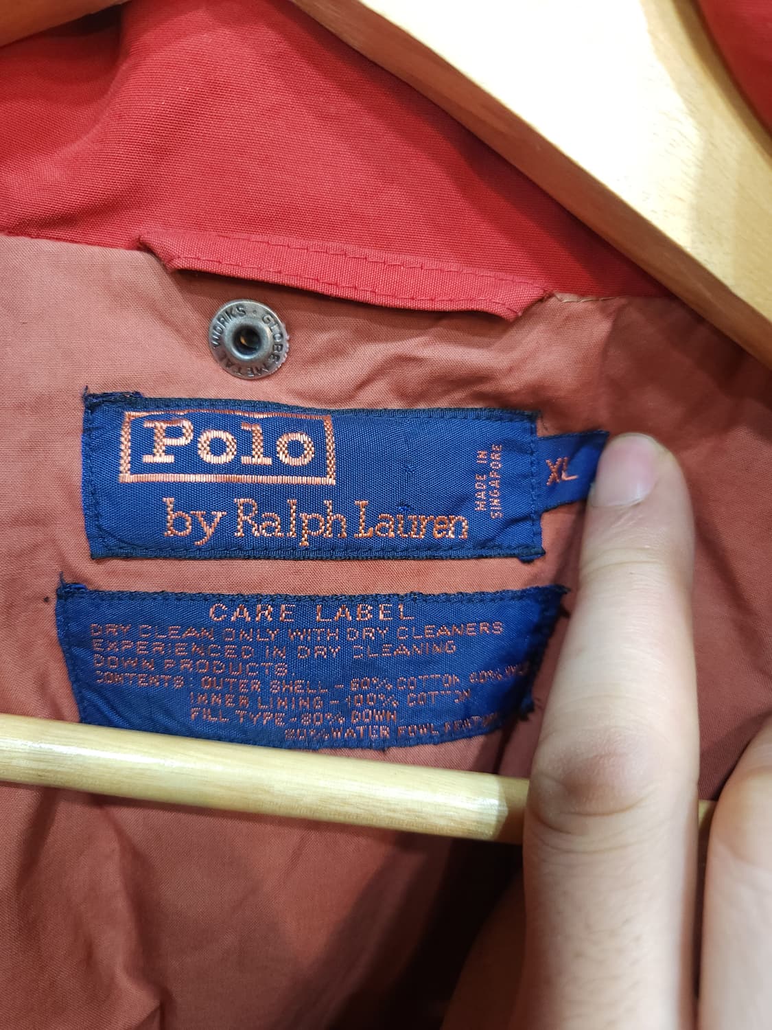 폴로 랄프로렌 90s 헤비웨이트 다운 패딩 점퍼

 상품이미지4