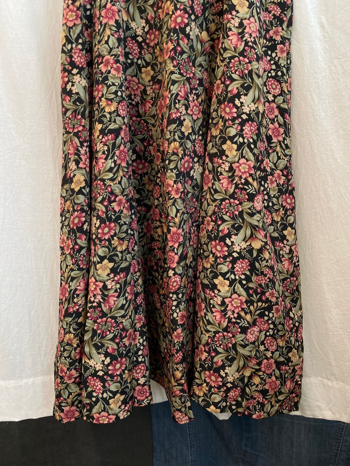 빈티지 플라워패턴 원피스(M) 상품이미지4