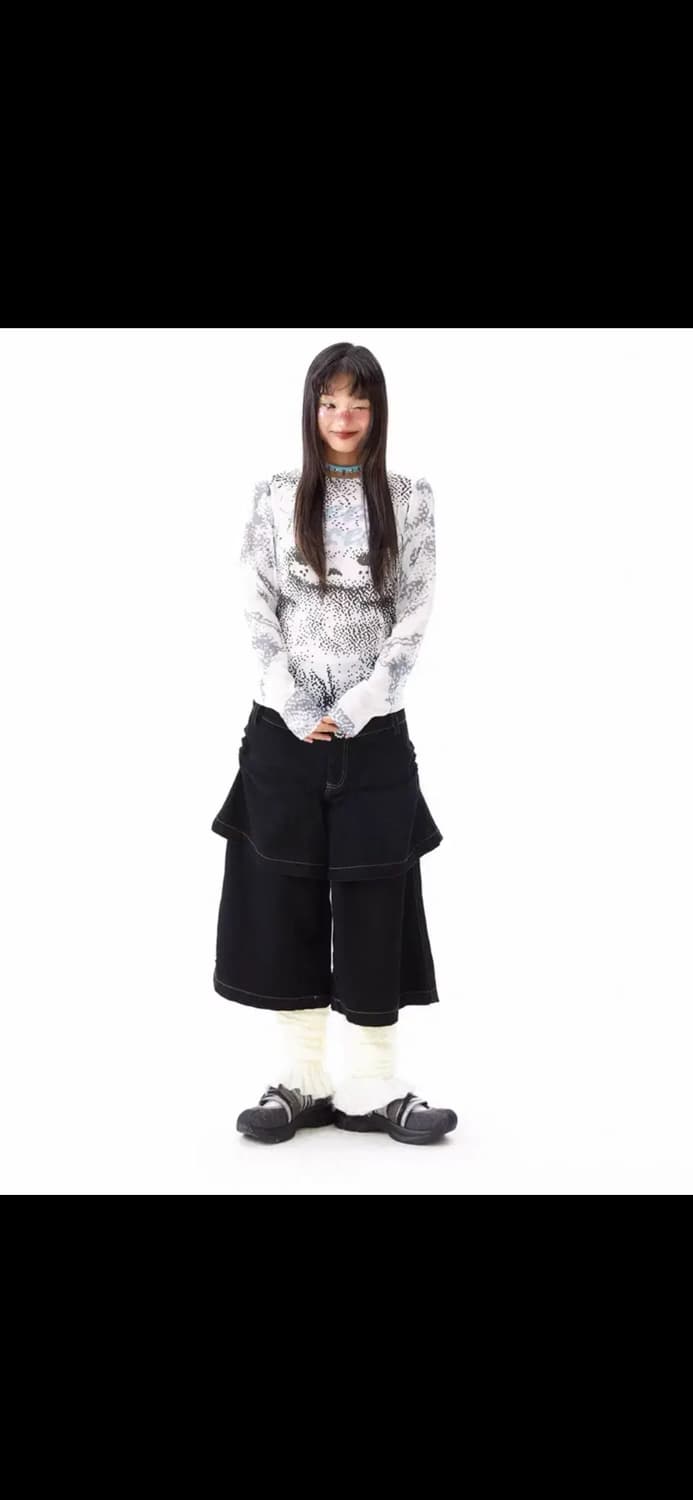 Sillysis store 티셔츠 도트 상품이미지3