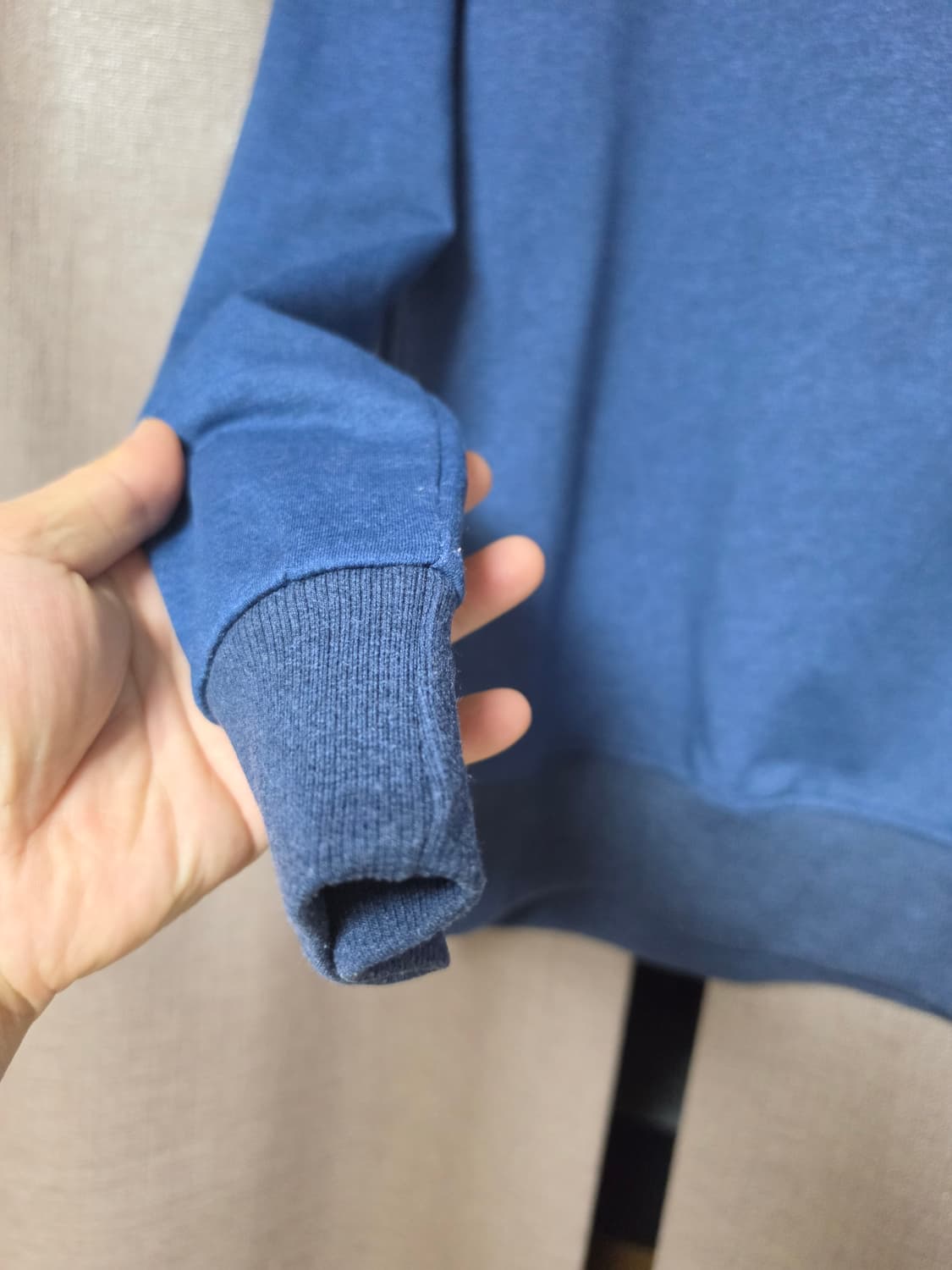 스투시블루맨투맨 L 상품이미지4