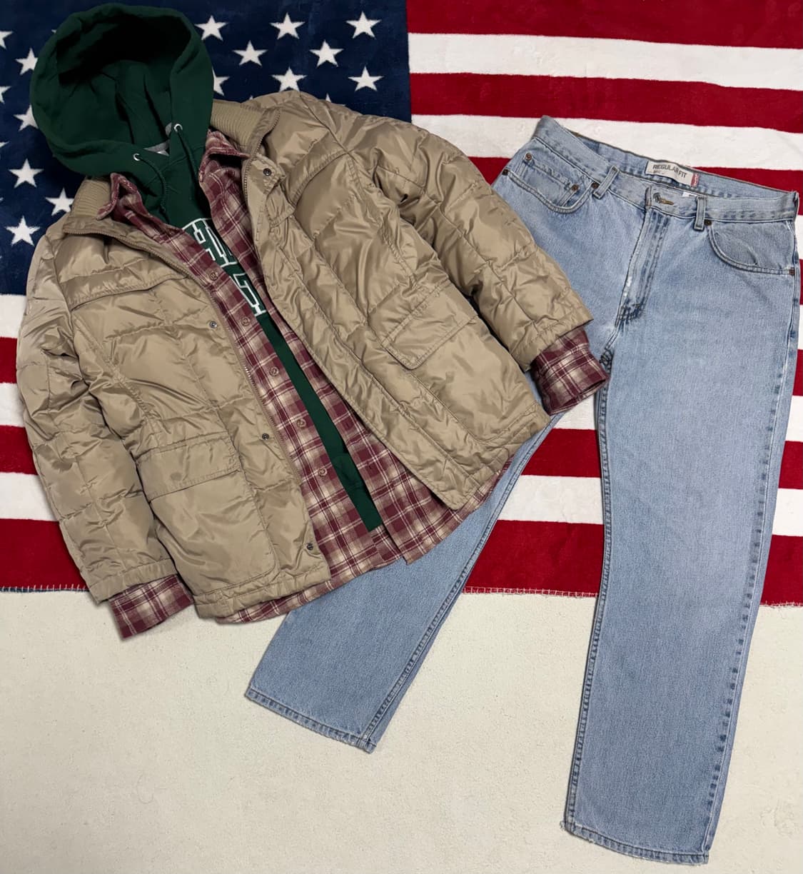 맥그리거 퀄팅 패딩자켓 Mcgregor padding jacket 빈티지 상품이미지10