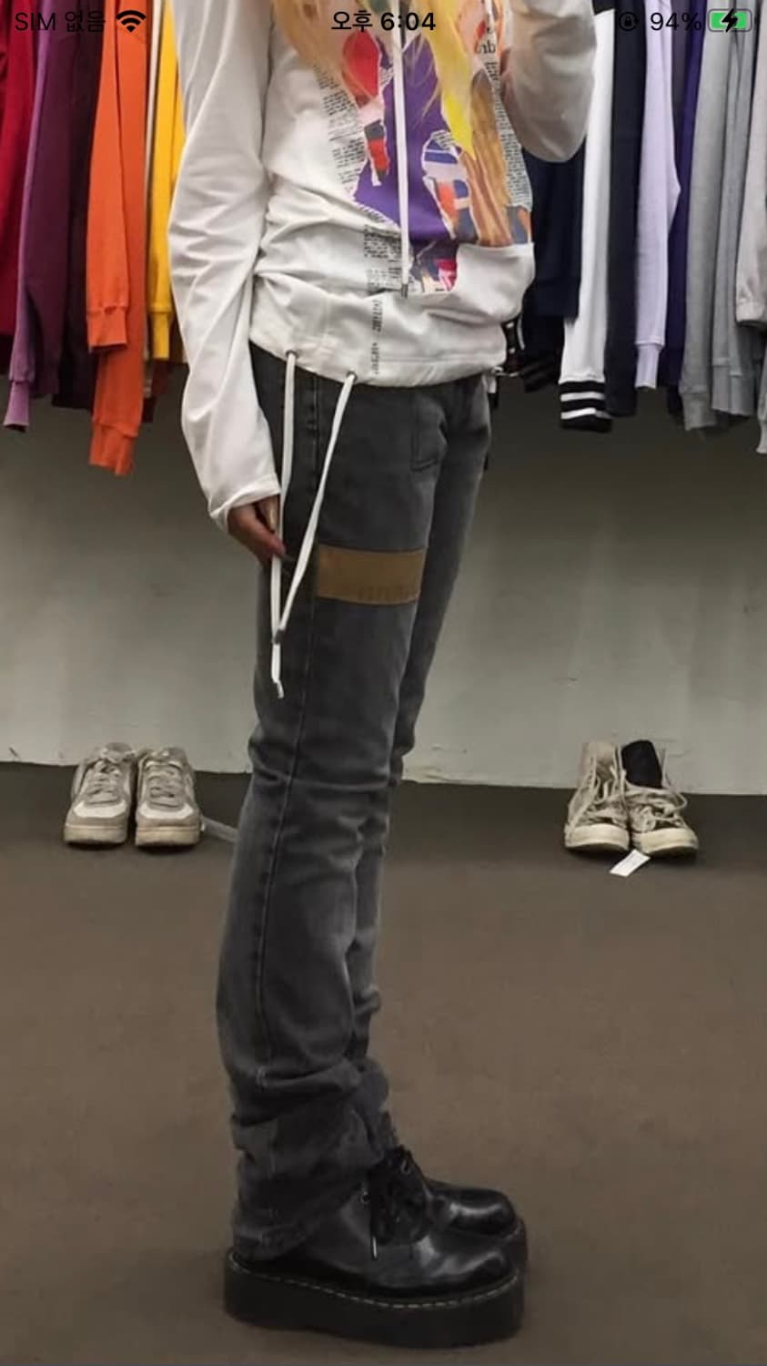 존갈리아노 데님팬츠 상품이미지7