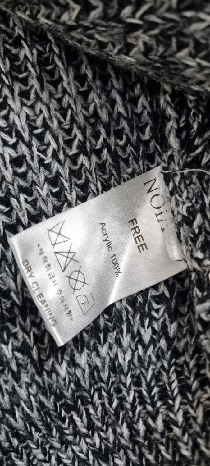 노이아고 하이넥 2웨이 니트집업 Free _ 여성 상품이미지10