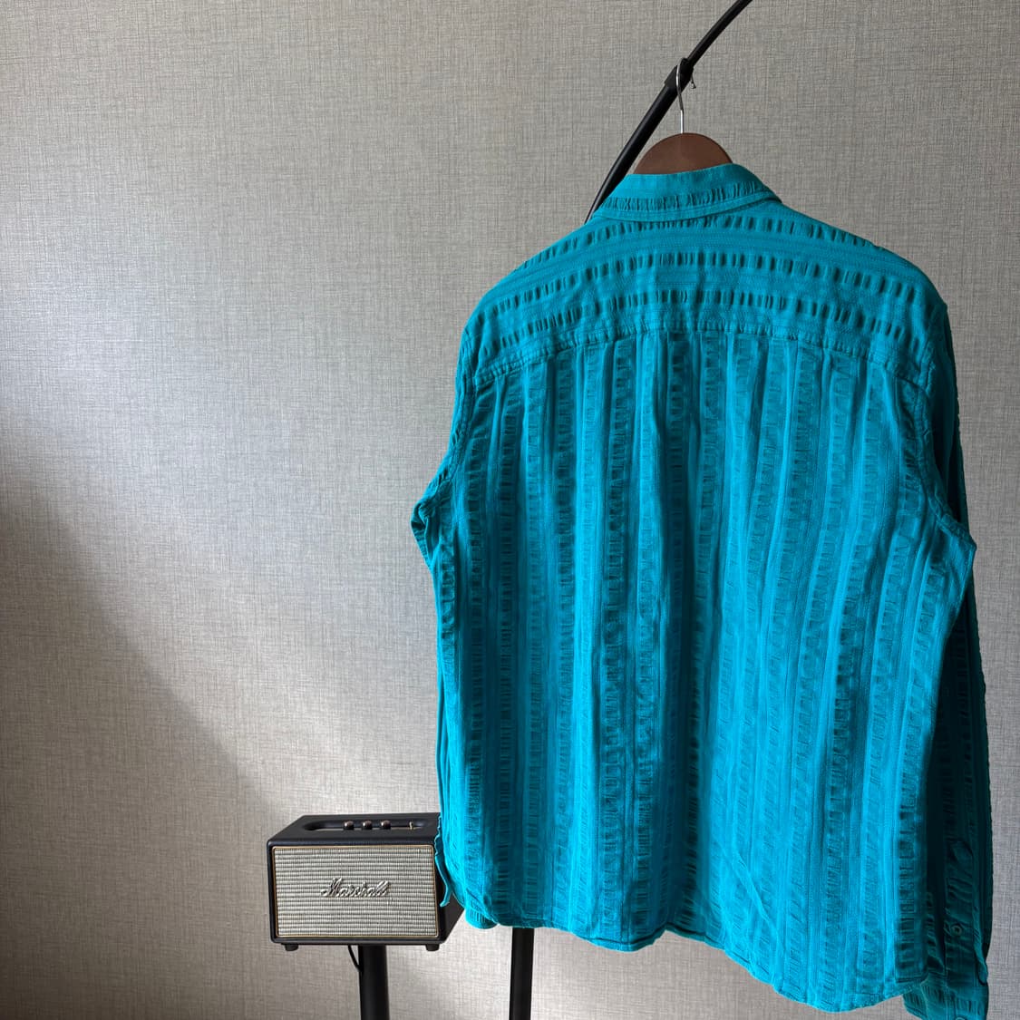 아르마니 익스체인지 스카이 텍스쳐 셔츠 상품이미지6