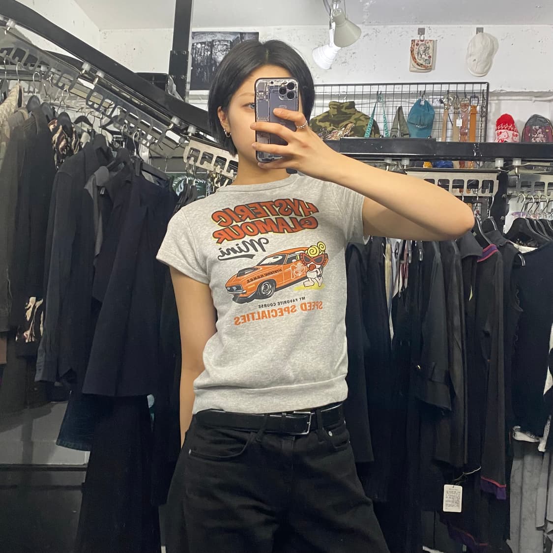 Hysteric mini 캐릭터 프린팅 반팔티셔츠 상품이미지8