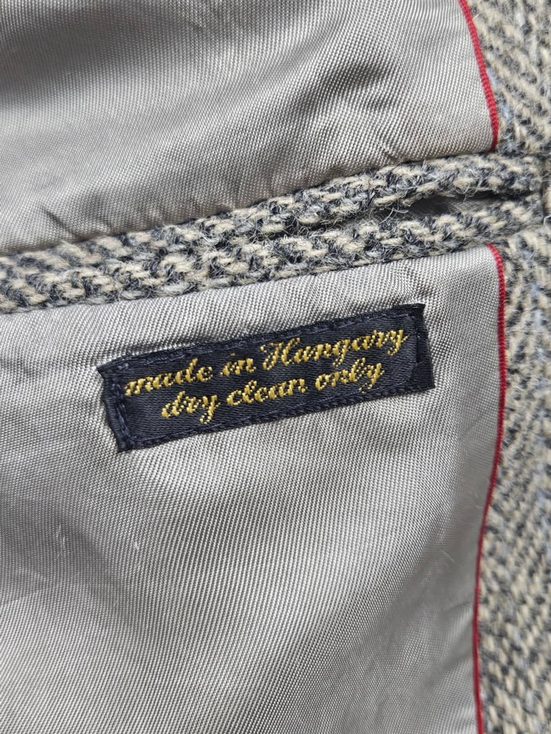 헤링본 패턴 해리스 트위드 블레이저 자켓 ( 상세설명참조 )/ 10078 상품이미지10