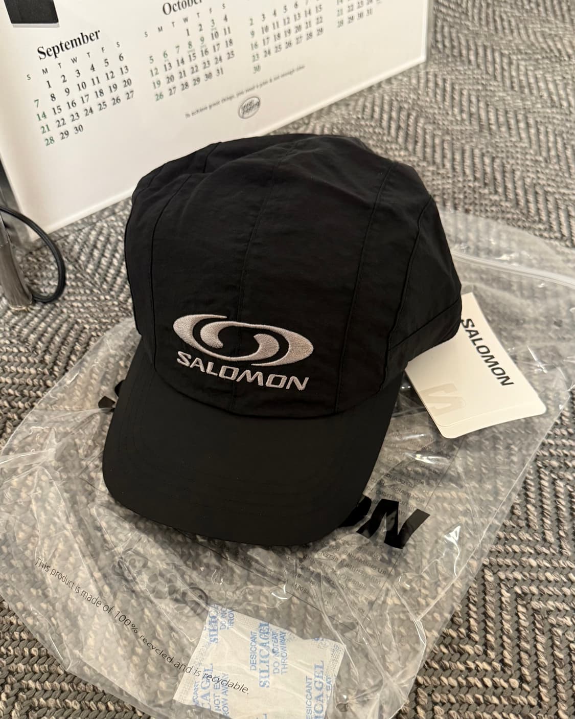 살로몬 링크 볼캡 블랙 (새상품) 상품이미지2
