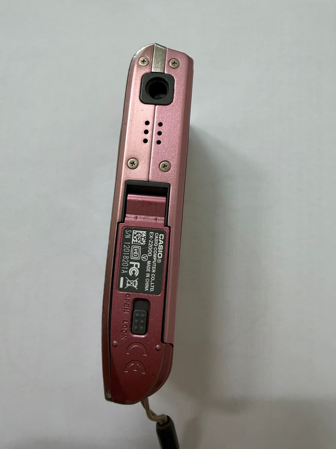 (풀박스) 카시오 엑슬림 EX-Z2200 핑크 디카 상품이미지5