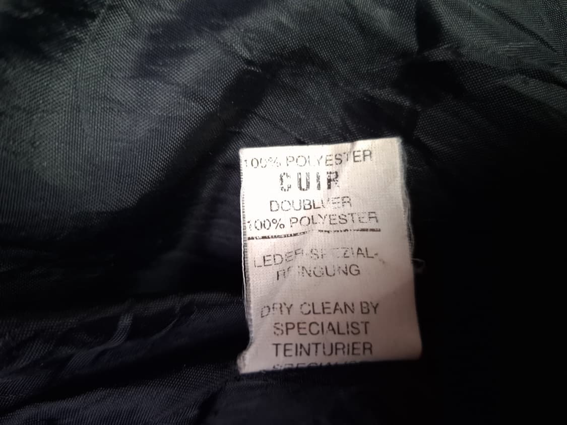 90's 일본판 리얼레더 항공자켓 상품이미지5