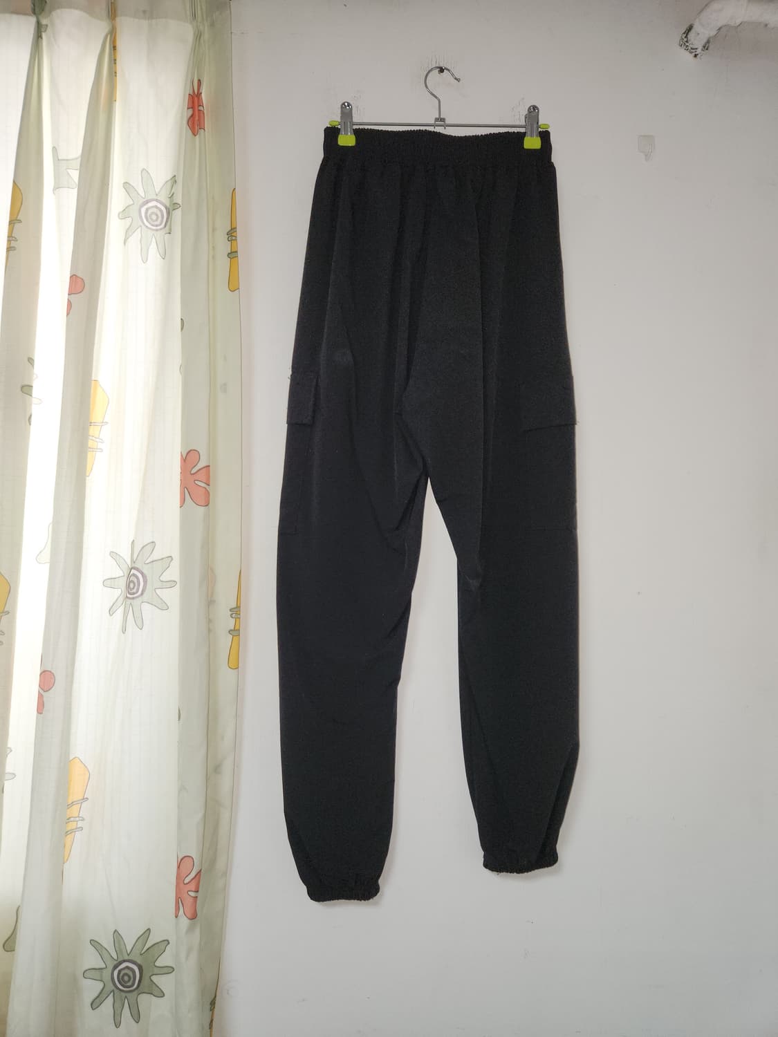 검정색 카고 조거 트레이닝 바지 F 상품이미지2