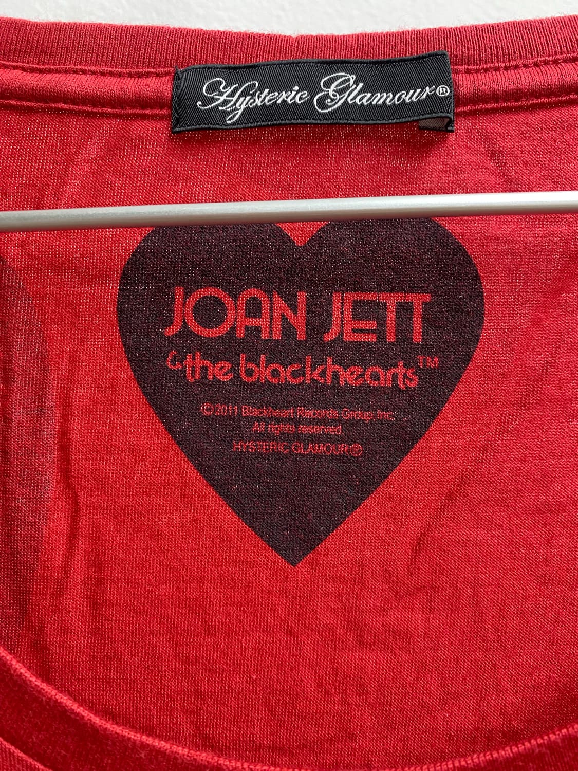 히스테릭 글래머 x Joan Jett 락 티셔츠 상품이미지3