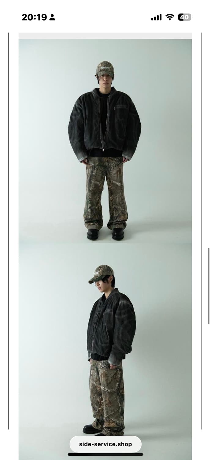 side service Yuziro Bomber Jacket 2사이즈 상품이미지2