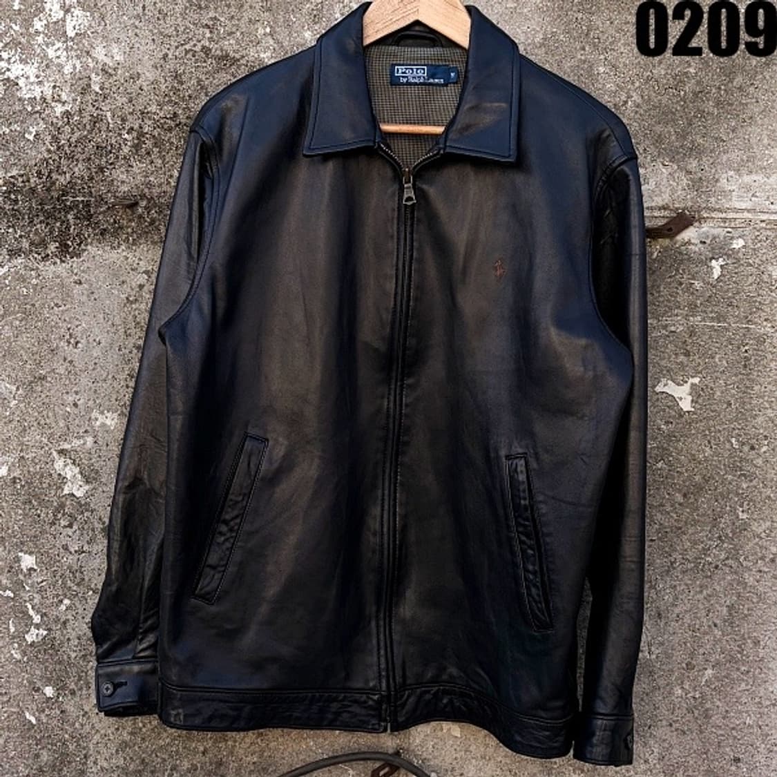 폴로 랄프로렌 레더자켓 가죽자켓 0209 상품이미지1